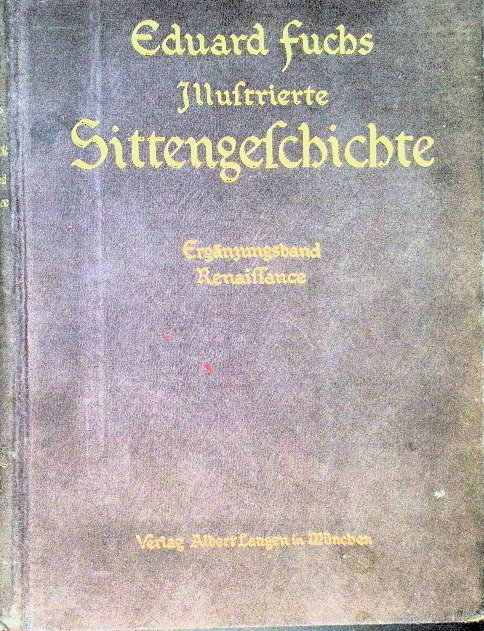 Illustrierte Sittengeschichte 1911 r.