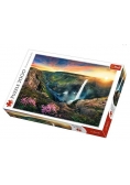 Puzzle Wodospad Haifoss Islandia 2000