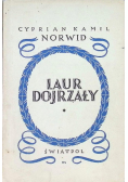 Laur dojrzały 1946 r.