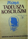 Pisma Tadeusza Kościuszki 1947 r.