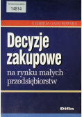 Decyzje zakupowe na rynku małych przedsiębiorstw