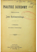Psałterz Dawidowy 1897 r.