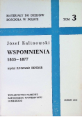 Wspomnienia 1835 - 1877