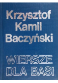 Wiersze dla Basi