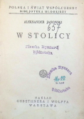 W Stolicy 1934 r.