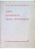 Zarys rzymskiego prawa prywatnego