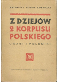 Z dziejów II Korpusu Polskiego