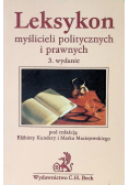 Leksykon myślicieli politycznych i prawnych
