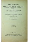 Dzieła Dramatyczne Williama Shakespeare Tom 3 1877 r.