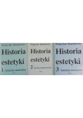 Historia estetyki Tom 1 do 3