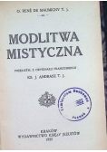 Modlitwa mistyczna 1922 r.