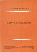 List do Kolosan