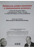 Deklaracja polsko - niemiecka o niestosowaniu przemocy