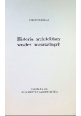 Historia architektury wnętrz mieszkalnych