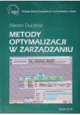 Metody optymalizacji w zarządzaniu