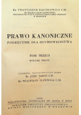 Prawo kanoniczne Tom 3