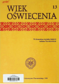 Wiek oświecenia Nr 13 / 98