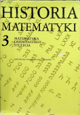 Historia matematyki Tom III