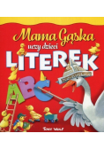 Mama Gąska uczy dzieci literek