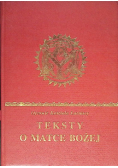 Ojcowie Kościoła łacińscy Teksty o Matce Bożej