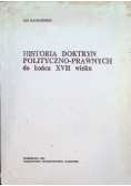 Historia doktryn polityczno prawnych