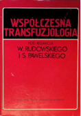 Współczesna transfuzjologia