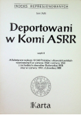 Deportowani w Komi ASRR Część 2