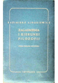 Zagadnienia i kierunki filozofii 1949 r.