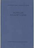 Funkcje analityczne