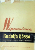 Wspomnienia Rudolfa Hossa komendanta obozu oświęcimskiego