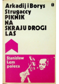 Piknik na skraju drogi las