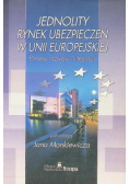 Jednolity rynek ubezpieczeń w Unii Europejskiej