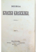 Dzieła Ignacego Krasickiego Tom V 1879r