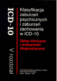 Klasyfikaja zaburzeń psychicznych i zaburzeń zachowania a ICD - 10