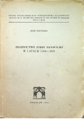 Osadnictwo ziemi sanockiej w latach 1340 - 1650