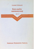 Kurs analizy matematycznej Tom II