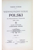 Wewnętrzne dzieje Polski za Stanisława Augusta Tom 3 1897 r.