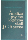 Analiza psychologiczna skali J.C.Ravena
