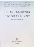 Polski Słownik Biograficzny Zeszyt 182