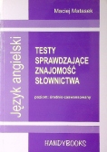Język angielski Testy sprawdzające znajomość słownictwa