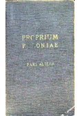 Proprium poloniae  Pars Altera