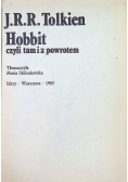 Hobbit czyli tam i z powrotem