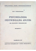 Psychologia indywidualna Adlera 1947 r.