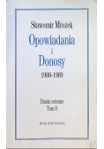 Opowiadania i Donosy 1980-1989 Tom II