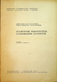 Stateczność pojedynczych fundamentów słupowych