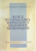 Klucz do oznaczania ważniejszych krajowych skorupiaków
