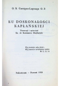 Ku doskonałości kapłańskiej