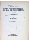 Główne prądy literatury XIX stulecia 1882 r .