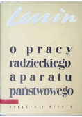 O pracy radzieckiego aparatu państwowego