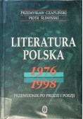 Literatura Polska 1976 - 1998